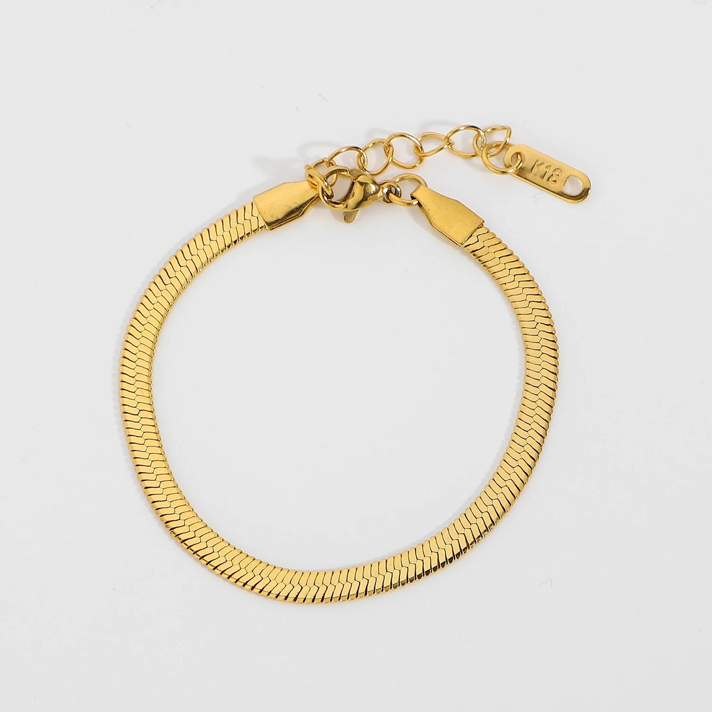 Single Snake Chain Bracelet