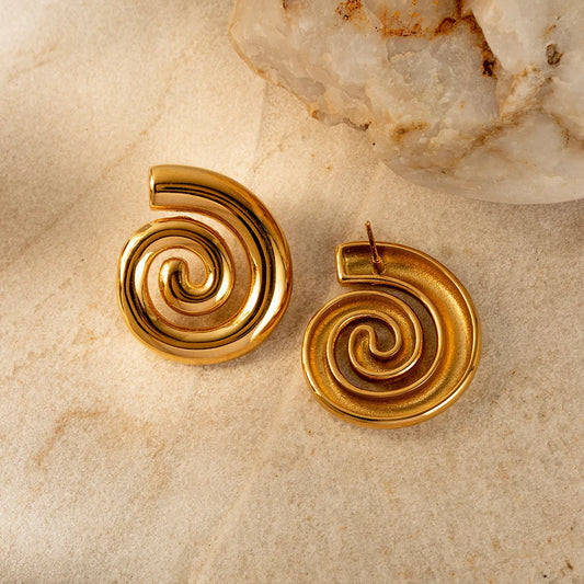 Spiralled Earrings