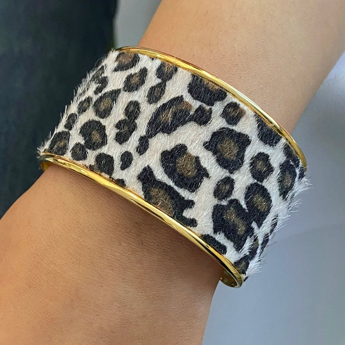 Leopard Print Cuff