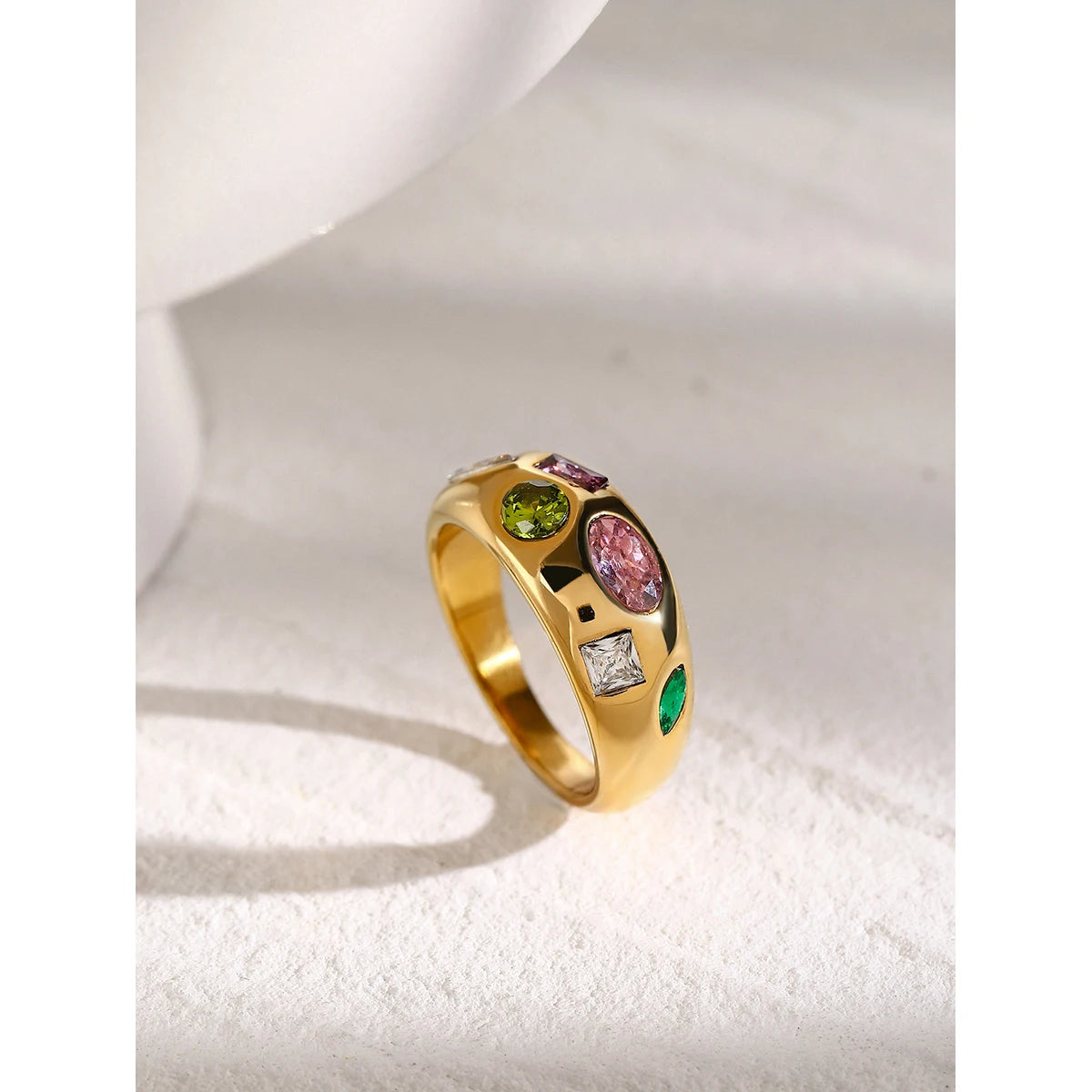 Various Gemstone Ring