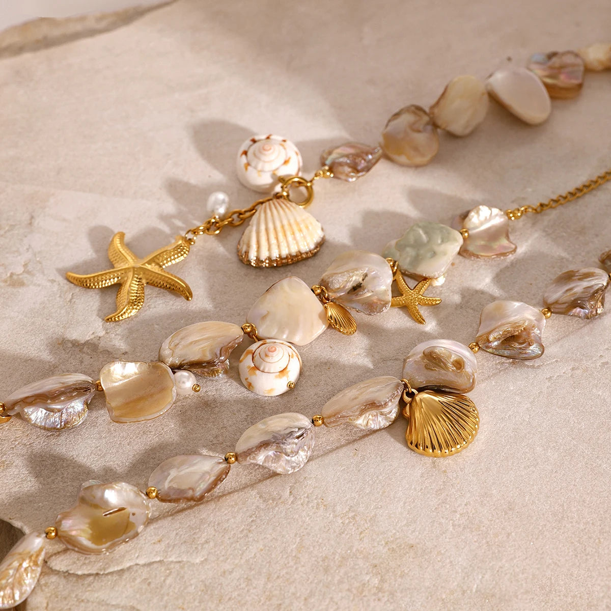 Star and Shell Necklace