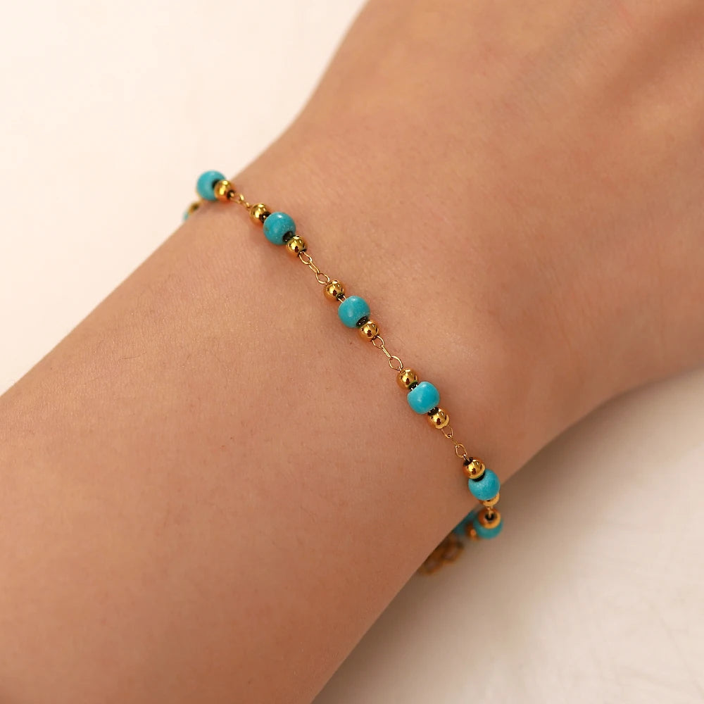 Dainty Turquoise Bracelet