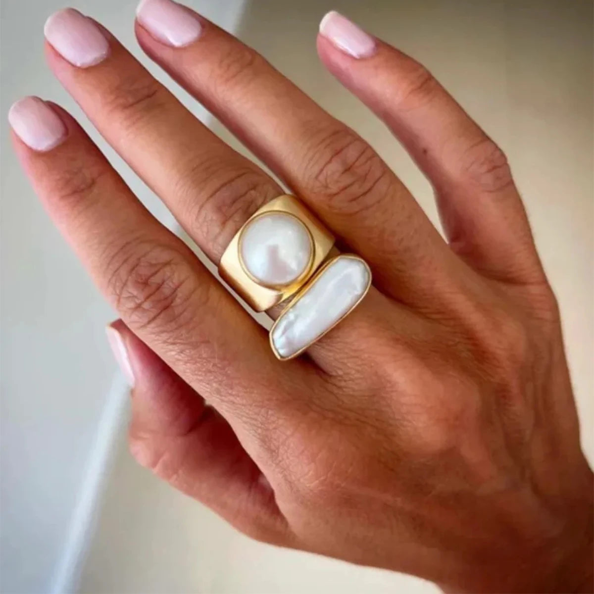 Mother of Pearl Ring