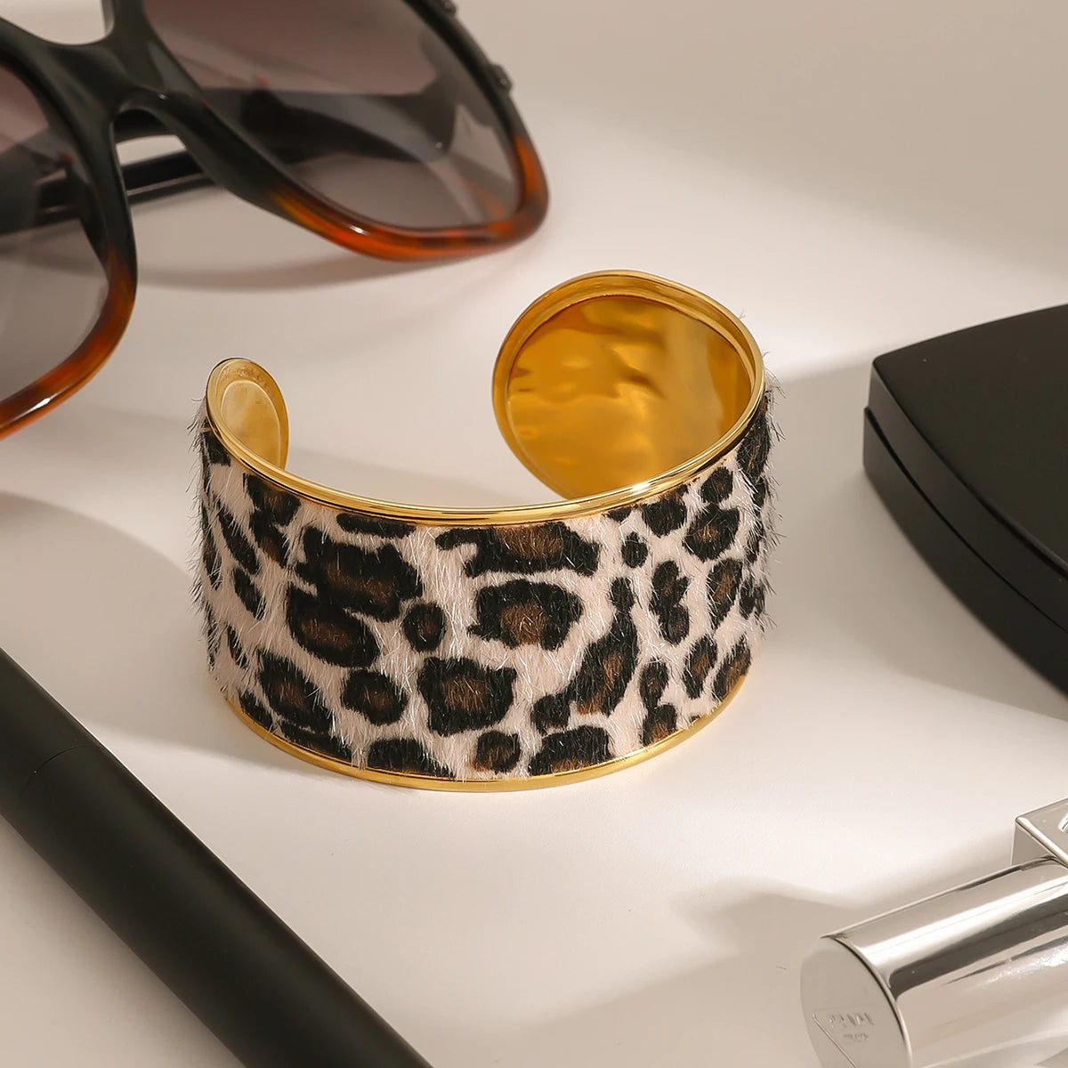 Leopard Print Cuff